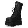 New Rock - MWALL373S4 Plattformstiefel - Schwarz Product image